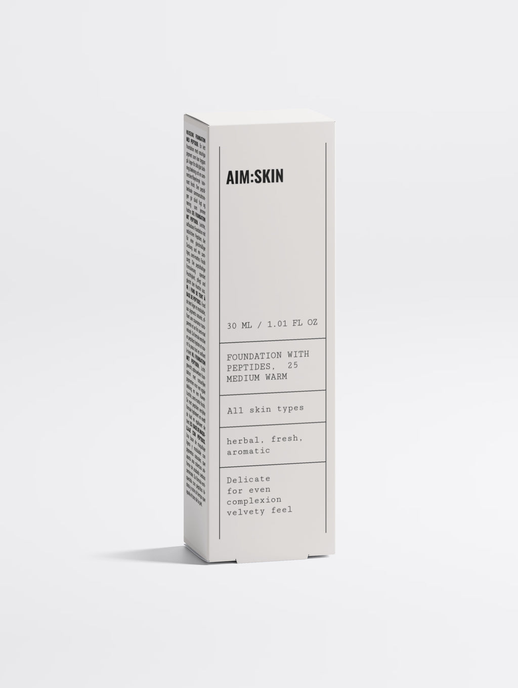 Foundation with Peptides,  25 Medium Warm