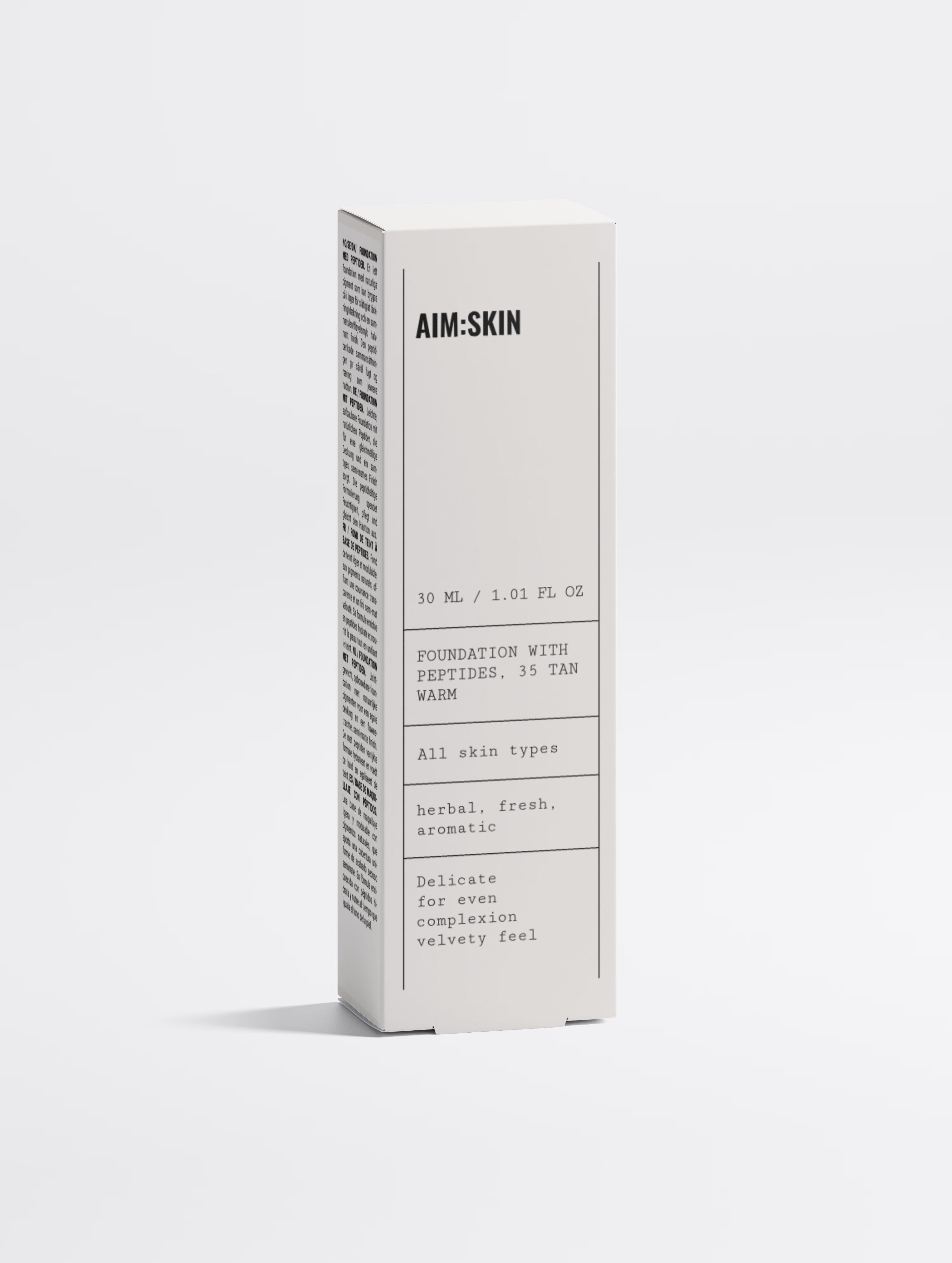 Foundation with Peptides, 35 Tan Warm